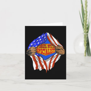 Tarjeta La divertida protección super ambiental de las muj