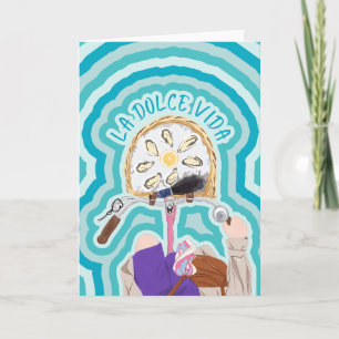 Tarjeta La Dolce Vida Oyster Bicicleta