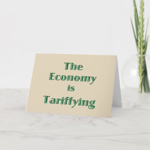 Tarjeta La economía es la tarificación