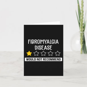 Tarjeta La Enfermedad De Fibromialgia No Recomendaría El G