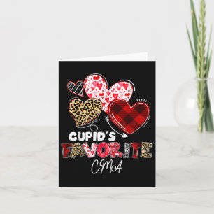 Tarjeta La enfermera favorita de Cupido Cma San Valentín B