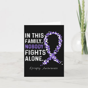 Tarjeta La Epilepsia De Conciencia En Esta Familia Que Nad
