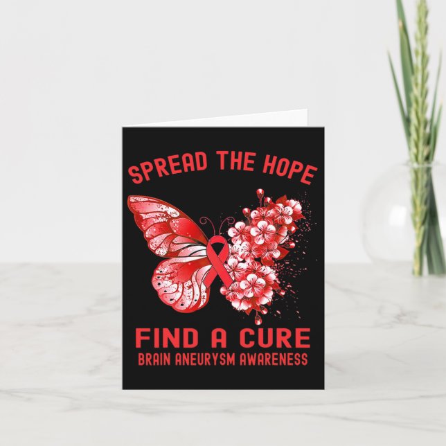 Tarjeta La Esperanza Encuentra Una Cura Concienciación Sob (Anverso)