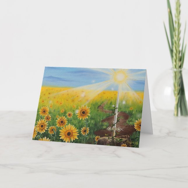 Tarjeta La Esperanza guia mi camino (Anverso)