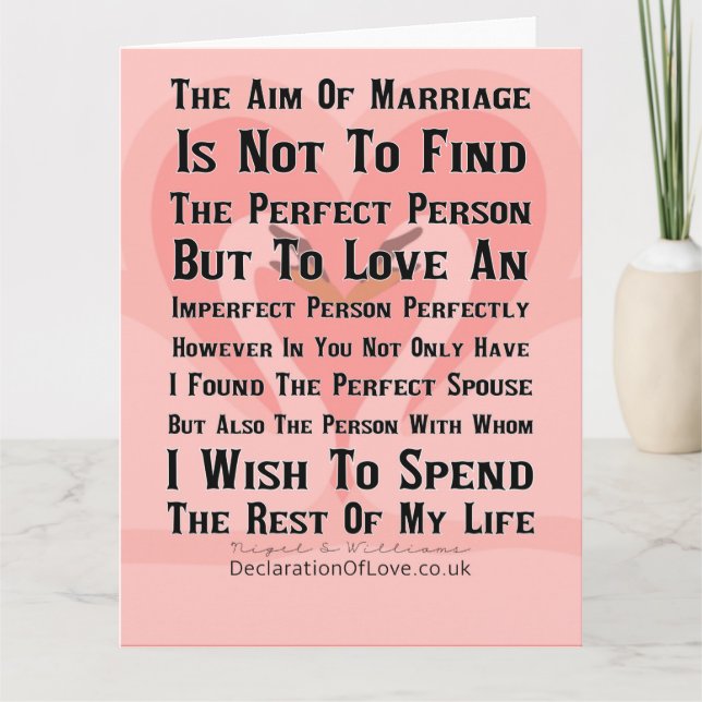 Tarjeta La esposa perfecta (Anverso)