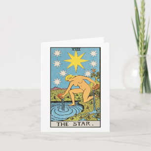 Tarjeta La estrella - El piloto Waite Smith tarot