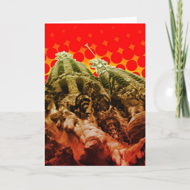 Tarjeta La Familia de Sagrada (Anverso)