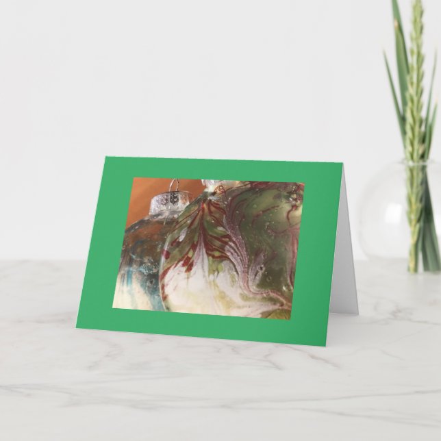 TARJETA **LA FAMILIA Y LOS AMIGOS HACEN QUE LA NAVIDAD SEA (Anverso)