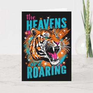 Tarjeta La fe cristiana El cielo ruge Salmo 19_1
