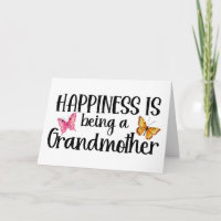 La Felicidad de Ser una Abuela Mariposa Abuela