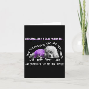 Tarjeta La fibromialgia es un verdadero dolor