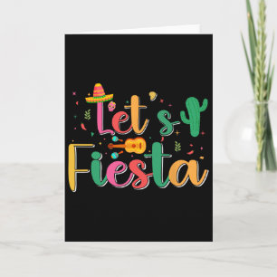 Tarjeta La Fiesta Cinco De Mayo Familiar Coincidencia Mexi