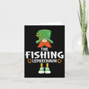 Tarjeta La Fiesta del Día de San Patricio del Duende Pesca