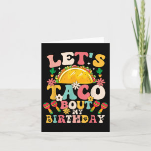 Tarjeta La Fiesta mexicana Cinco De Mayo deja a Taco por m
