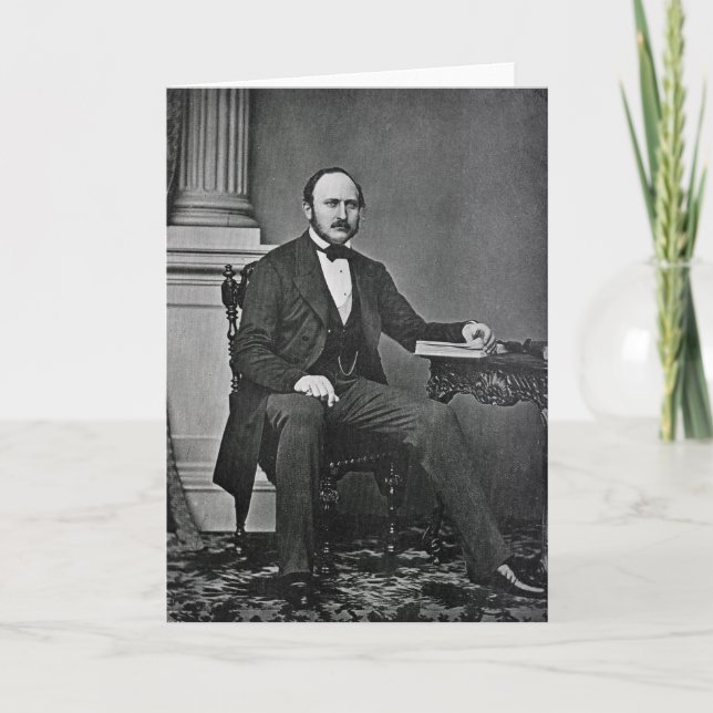 Tarjeta La fotografía pasada del príncipe consorte (Anverso)