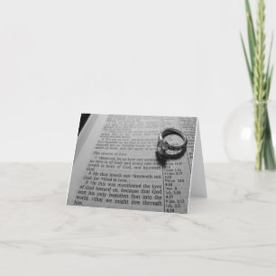 Tarjeta La fuente de amor de Notecard
