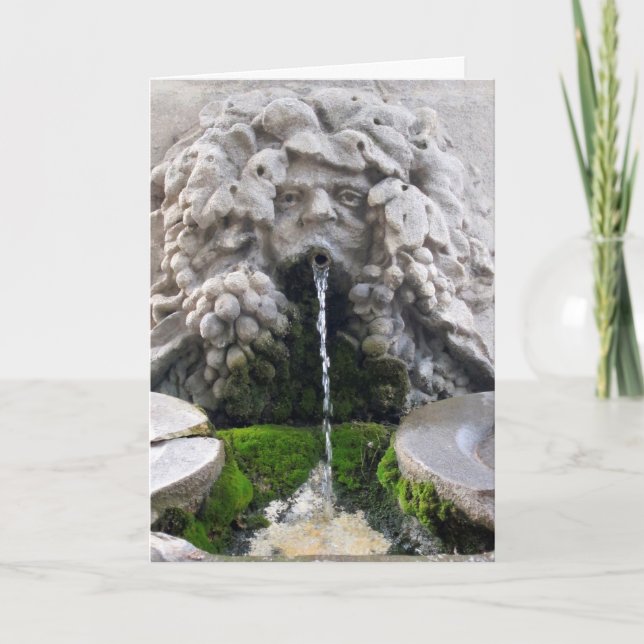Tarjeta La fuente de la juventud (Anverso)