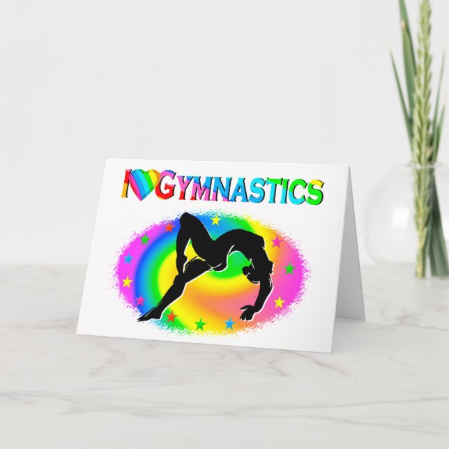 TARJETA LA GIMNASIA ES MI VIDA (Anverso)