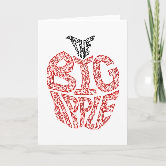 TARJETA LA GRAN MANZANA (Anverso)