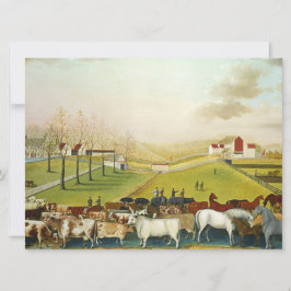 Tarjeta La granja Cornell (Pennsylvania Landscape)