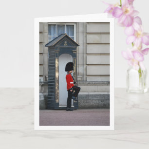Tarjeta La guardia reina del Palacio de Buckingham