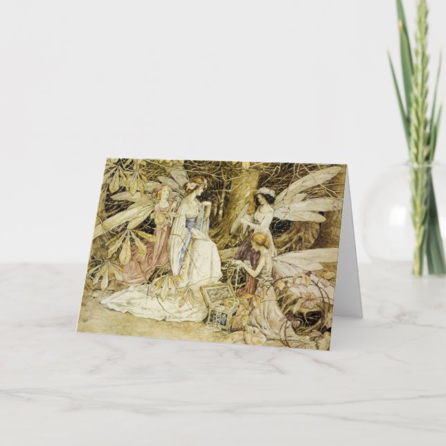 Tarjeta "La hada Jewels" cumpleaños (Anverso)