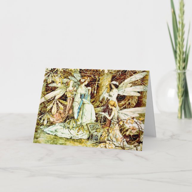 Tarjeta La hada Jewels cumpleaños (Anverso)