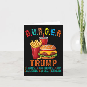 Tarjeta La hambruna a la que Trump culpa socava las especu