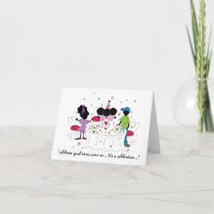 Tarjeta La hermana celebra...
