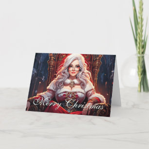 Tarjeta La hermana más caliente de Santa - Feliz Navidad 0