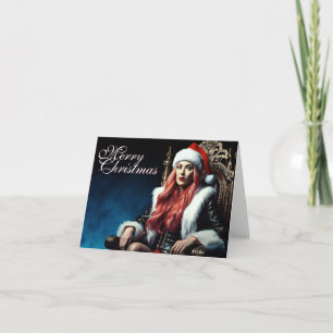 Tarjeta La hermana más caliente de Santa - Merry Xmas 0312