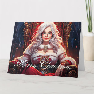 Tarjeta La hermana más sexy de Santa - Feliz Navidad 03122