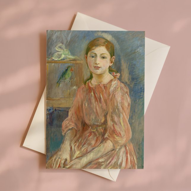 Tarjeta La hija del artista | Berthe Morisot (Subido por el creador)