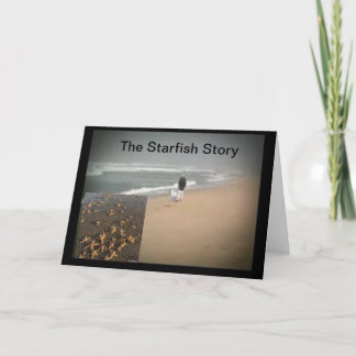 Tarjeta La historia de los Starfish