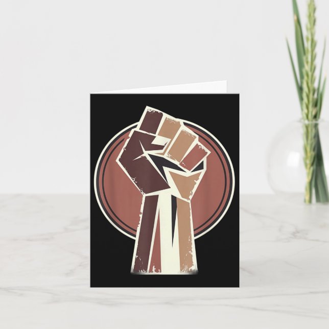 Tarjeta La historia negra, la unidad de poder y la motivac (Anverso)