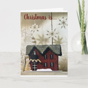 TARJETA LA HORA DEL AÑO PARA RECORDAR **TÚ** NAVIDADES