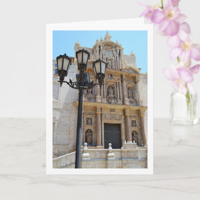 Tarjeta La Iglesia de la Asunción de Nuestra Señora, Lliri (Orquídea)