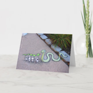 Tarjeta la imitación es la forma más sincera de