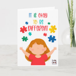 Tarjeta La inclusión importa - Ser diferente