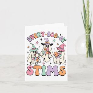 Tarjeta La inclusión no es curiosa ropa de Halloween Costu