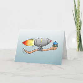 Tarjeta La Increíble Gusana Terrestre