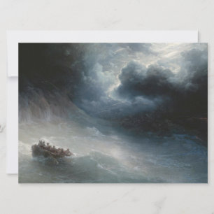 Tarjeta La ira de los mares (por Ivan Aivazovsky)