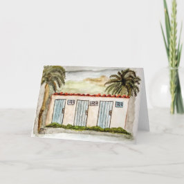 Tarjeta La laguna de Malibu