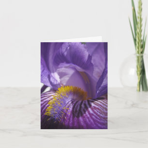 Tarjeta La lengua de Iris