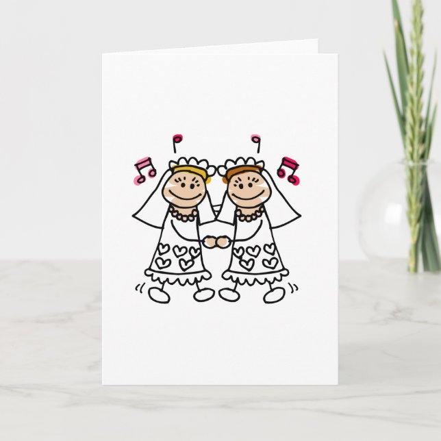 Tarjeta La lesbiana primero baila (Anverso)