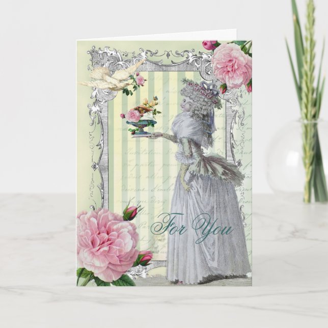 Tarjeta La Lettre D'amour para usted (Anverso)