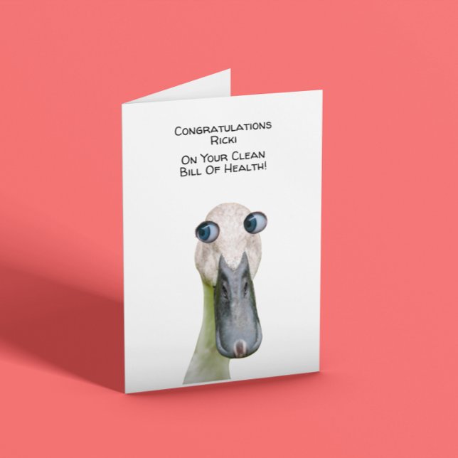 Tarjeta La Ley de Salud Limpia se puede personalizar pront (Subido por el creador)