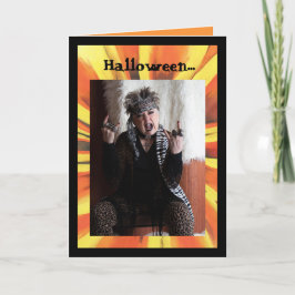 Tarjeta La locura de Halloween