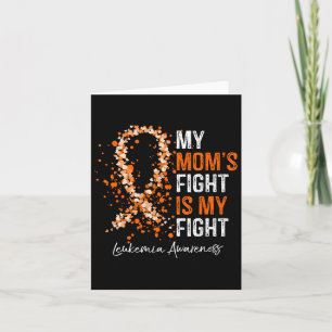 Tarjeta La lucha de mamá es mi lucha - regalos de concienc