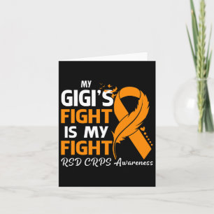 Tarjeta La lucha de mi Gigi es mi lucha por la conciencia